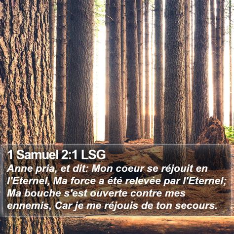 1 samuel 2 louis segond|anne pria 1 samuel 2.